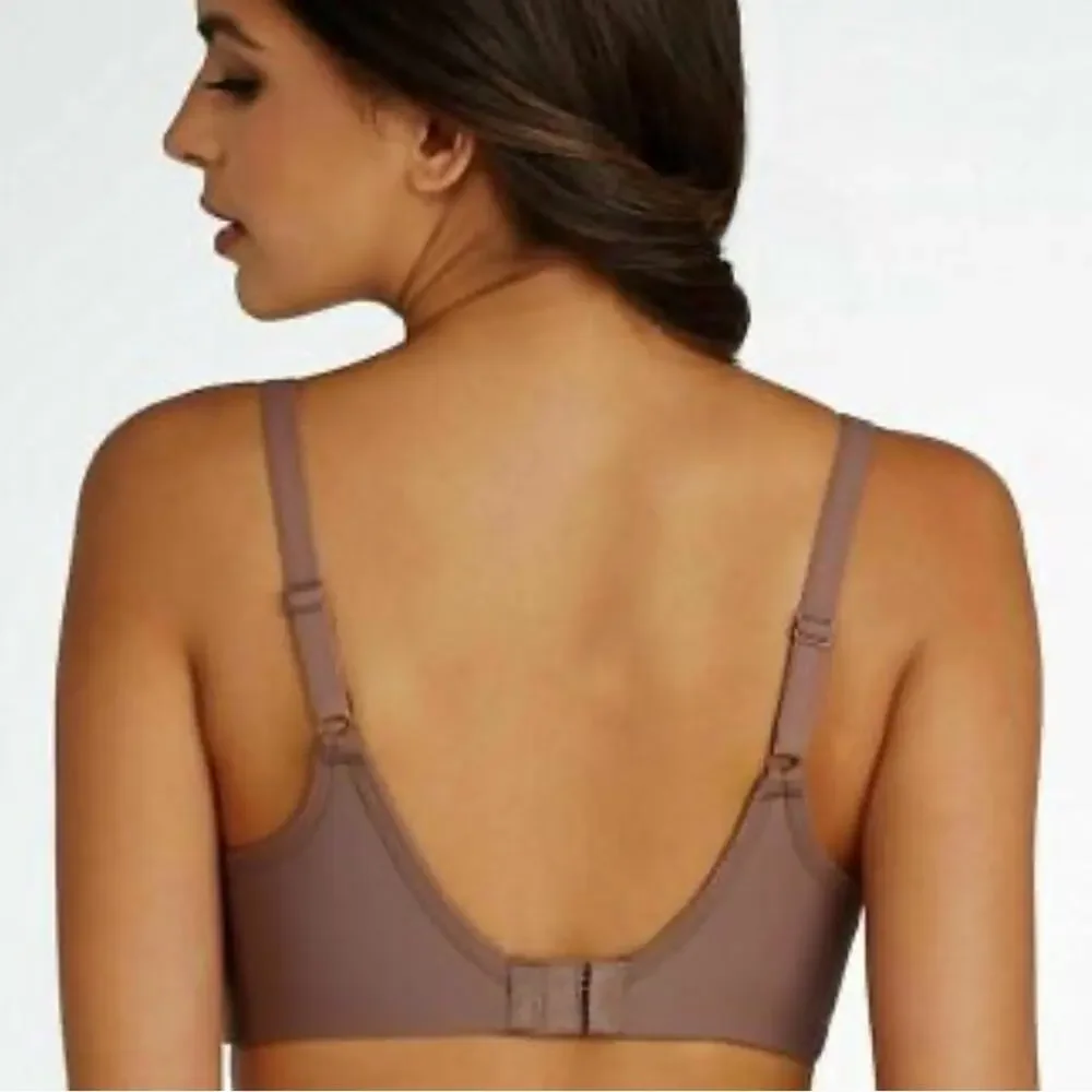Wacoal Classic Reinvention Full Figure Underwire Bra 36DD Deep Taupe - Picture 2 of 6